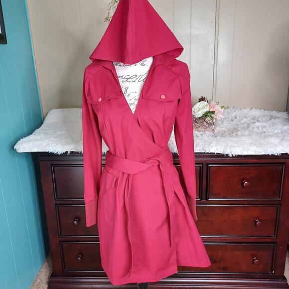 SKFK SkunkFunk Women's Trench Jacket Size 2 Long Sleeve - Picture 1 of 9